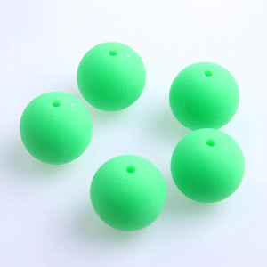 Neon Frost Acrylic Bead Set for Chunky Necklace Making