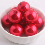 Chunky Acrylic Pearl Beads 20mm-28mm for Kids Jewelry Making