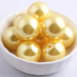 Chunky Acrylic Pearl Beads 20mm-28mm for Kids Jewelry Making