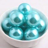 Chunky Acrylic Pearl Beads 20mm-28mm for Kids Jewelry Making