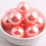Chunky Acrylic Pearl Beads 20mm-28mm for Kids Jewelry Making