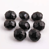 Colorful Acrylic Solid Rondelles Beads for Chunky Necklace Jewelry Making