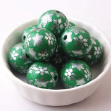 Christmas Snowflake Beads for Girls Necklace Jewelry