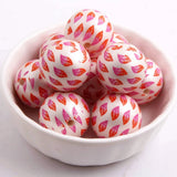 Acrylic Pearl Leaf Beads for Girls Necklace Jewelry