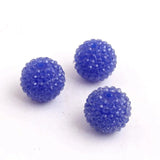 Clear Jelly Rhinestone Ball Bubble Beads for Kids Jewelry Making