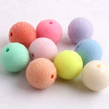 Resin Pastel Glass Rhinestone Seed Beads 19mm 100pcs