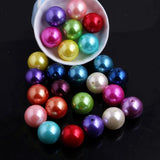 Chunky Acrylic Pearl Beads for Kids' Jewelry Making, 20mm, 6mm-28mm