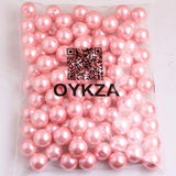 Chunky Acrylic Pearl Beads for Kids' Jewelry Making, 20mm, 6mm-28mm