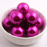 Chunky Acrylic Pearl Beads for Kids' Jewelry Making, 20mm, 6mm-28mm