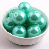 Chunky Acrylic Pearl Beads for Kids' Jewelry Making, 20mm, 6mm-28mm