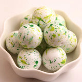 Colorful 20mm Acrylic Splash Beads 100pcs