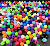Chunky Acrylic Bubble Beads for Kid's Jewelry Making