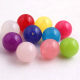 Colorful Chunky Acrylic Jelly Beads for Kids Jewelry Making