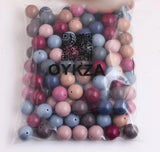 Fall Colors Chunky Acrylic Beads for Jewelry Making