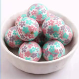 Acrylic Matte Pearl Beads Colorful Rhombus for Girls Necklace