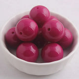 100pcs 20mm Chunky Acrylic Beads for Necklace Making!