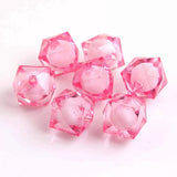 Chunky Acrylic Beads Ice Cube Beads Necklace DIY 10mm 12mm 16mm 20mm