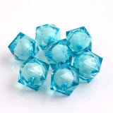 Chunky Acrylic Beads Ice Cube Beads Necklace DIY 10mm 12mm 16mm 20mm
