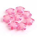 Acrylic Star Beads for Necklace Making 12mm 16mm 20mm