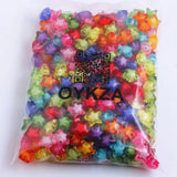 Acrylic Star Beads for Necklace Making 12mm 16mm 20mm