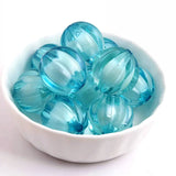 Chunky Acrylic Watermelon Beads for Necklace DIY - Sizes 10mm, 12mm, 16mm, 20mm