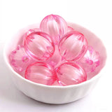 Chunky Acrylic Watermelon Beads for Necklace DIY - Sizes 10mm, 12mm, 16mm, 20mm