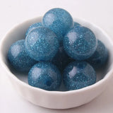 Colorful Resin Glitter Shinny Beads 100pcs for Chunky Jewelry Making