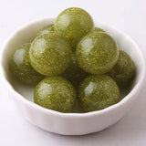 Colorful Resin Glitter Shinny Beads 100pcs for Chunky Jewelry Making