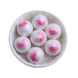 20mm Acrylic Pearl Mom Beads for Jewelry Making Chunky Necklace