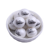 20mm Acrylic Pearl Mom Beads for Jewelry Making Chunky Necklace