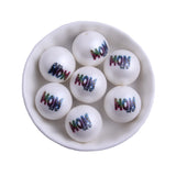 20mm Acrylic Pearl Mom Beads for Jewelry Making Chunky Necklace