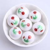 20mm 100pcs Acrylic Matte Pearl Beads for Jewelry Making