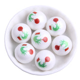 20mm 100pcs Acrylic Matte Pearl Beads for Jewelry Making