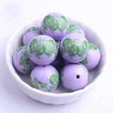 20mm 100pc Colorful Butterfly Beads for Girls Chunky Necklace Supply