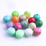 20mm 100pc Colorful Butterfly Beads for Girls Chunky Necklace Supply