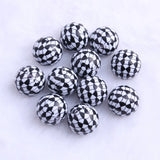 20mm 100pcs Acrylic Solid Beads for Kids Chunky Necklace Jewelry