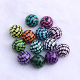20mm 100pcs Acrylic Solid Beads for Kids Chunky Necklace Jewelry