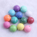 20mm Acrylic Beads sea wave Kids Chunky Necklace Jewelry