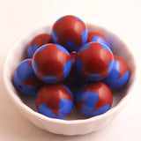 20mm Acrylic Red Star Beads for Girls Necklace Jewelry