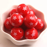 20mm 100pcs Acrylic Star Beads for Girls Necklace Jewelry