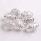Colorful Oval Acrylic Beads for Jewelry 100pcs