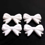 Bulk 47x37MM 55pcs Acrylic Bow Beads for Jewelry