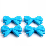 Bulk 47x37MM 55pcs Acrylic Bow Beads for Jewelry
