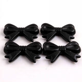 Bulk 47x37MM 55pcs Acrylic Bow Beads for Jewelry