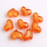 Chunky Acrylic Heart Beads for Necklace DIY Making 22mm 200pcs