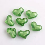 Chunky Acrylic Heart Beads for Necklace DIY Making 22mm 200pcs