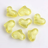 Chunky Acrylic Heart Beads for Necklace DIY Making 22mm 200pcs