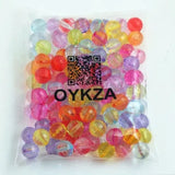 Clear Transparent Disco Faceted Beads for Jewelry Making