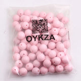 Print Dot Acrylic Beads for Chunky Necklace 20mm 100pcs