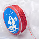 Hand Woven Nylon Tassel Pendant Bracelet 0.3mm Strand Thread